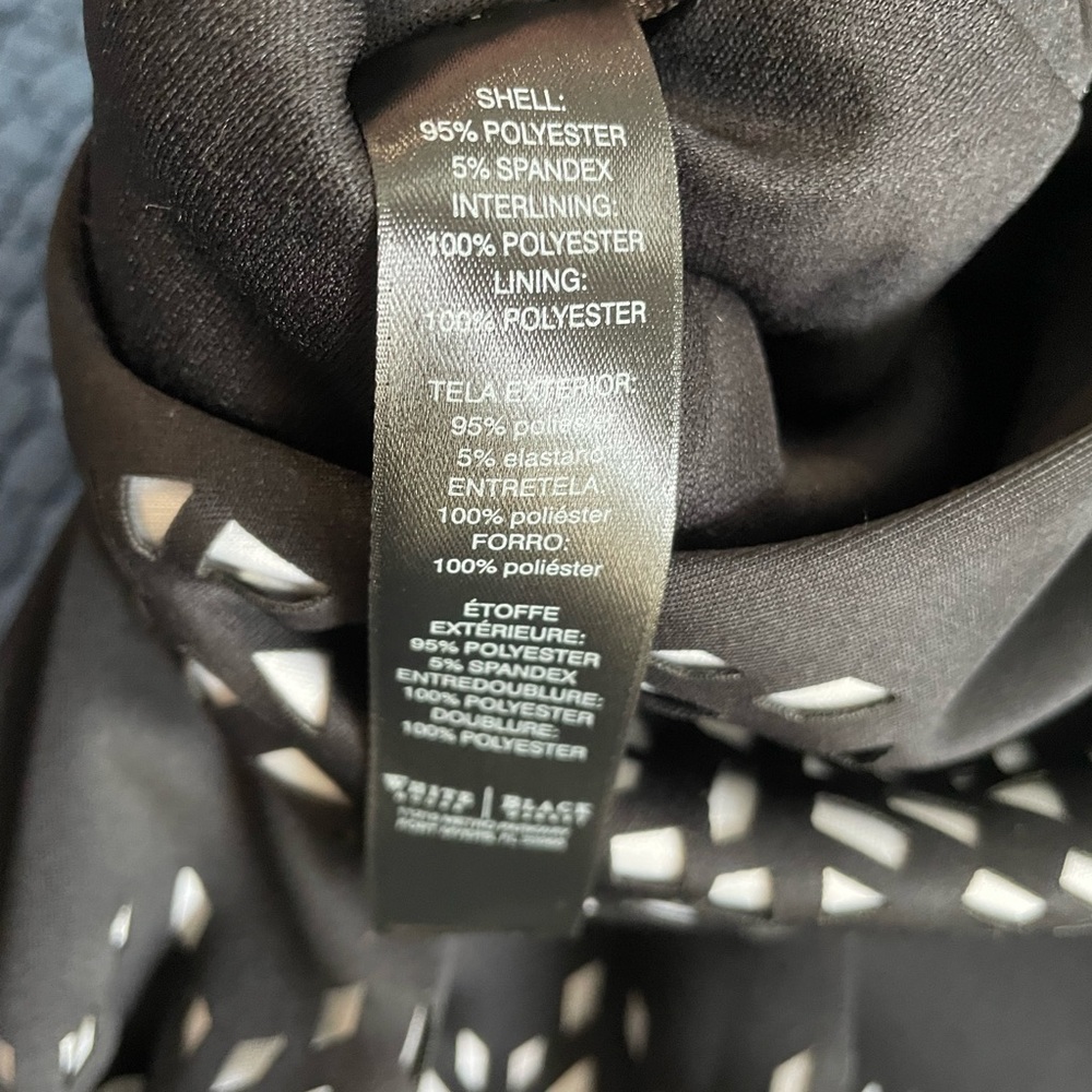 WHBM Laser Cut Dress - Picture 2 of 7